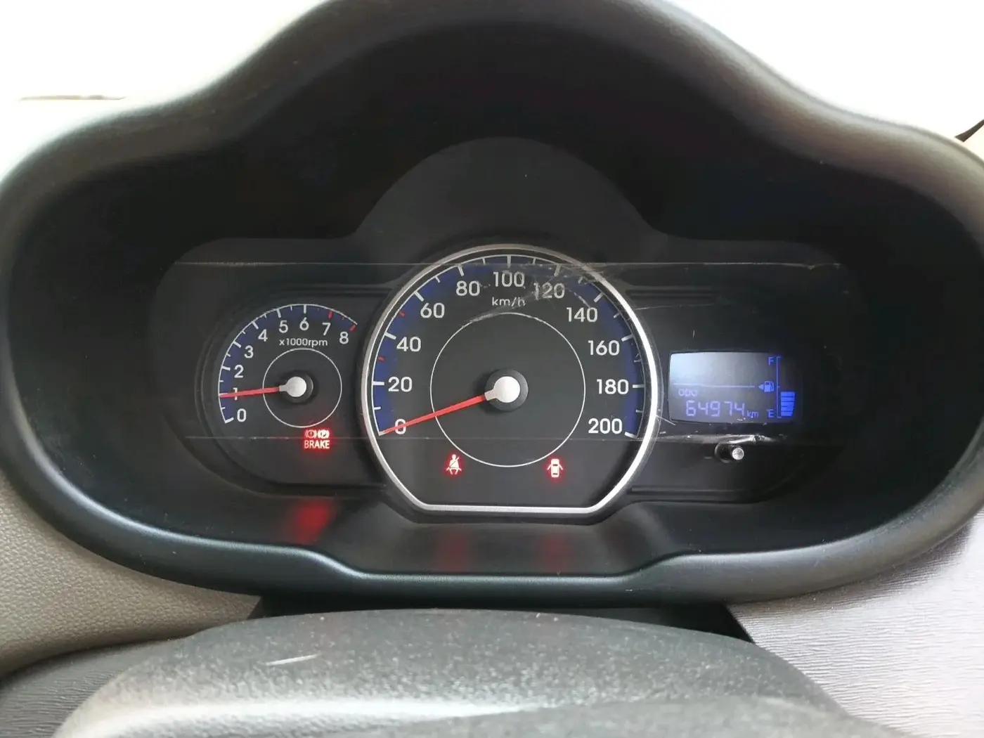 2012 Hyundai i10 SPORTZ 1.2, Petrol, Manual, 64,974 km, interior