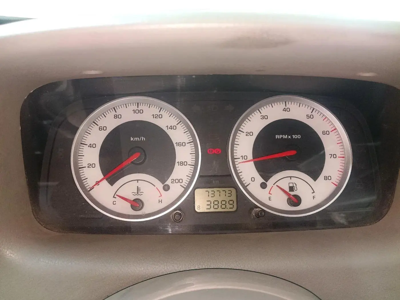 2013 Tata Indigo ECS GLX, CNG, Manual, 73,773 km, interior