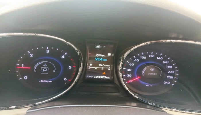 2015 Hyundai Santa Fe 4 WD AT, Diesel, Automatic, 1,23,323 km, interior