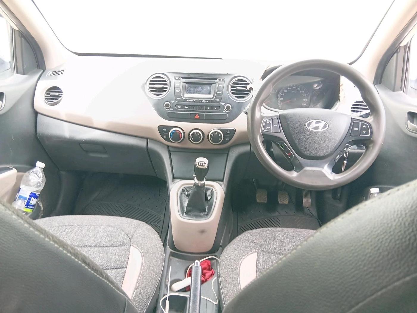 2015 Hyundai Xcent S 1.2, CNG, Manual, 80,160 km, interior