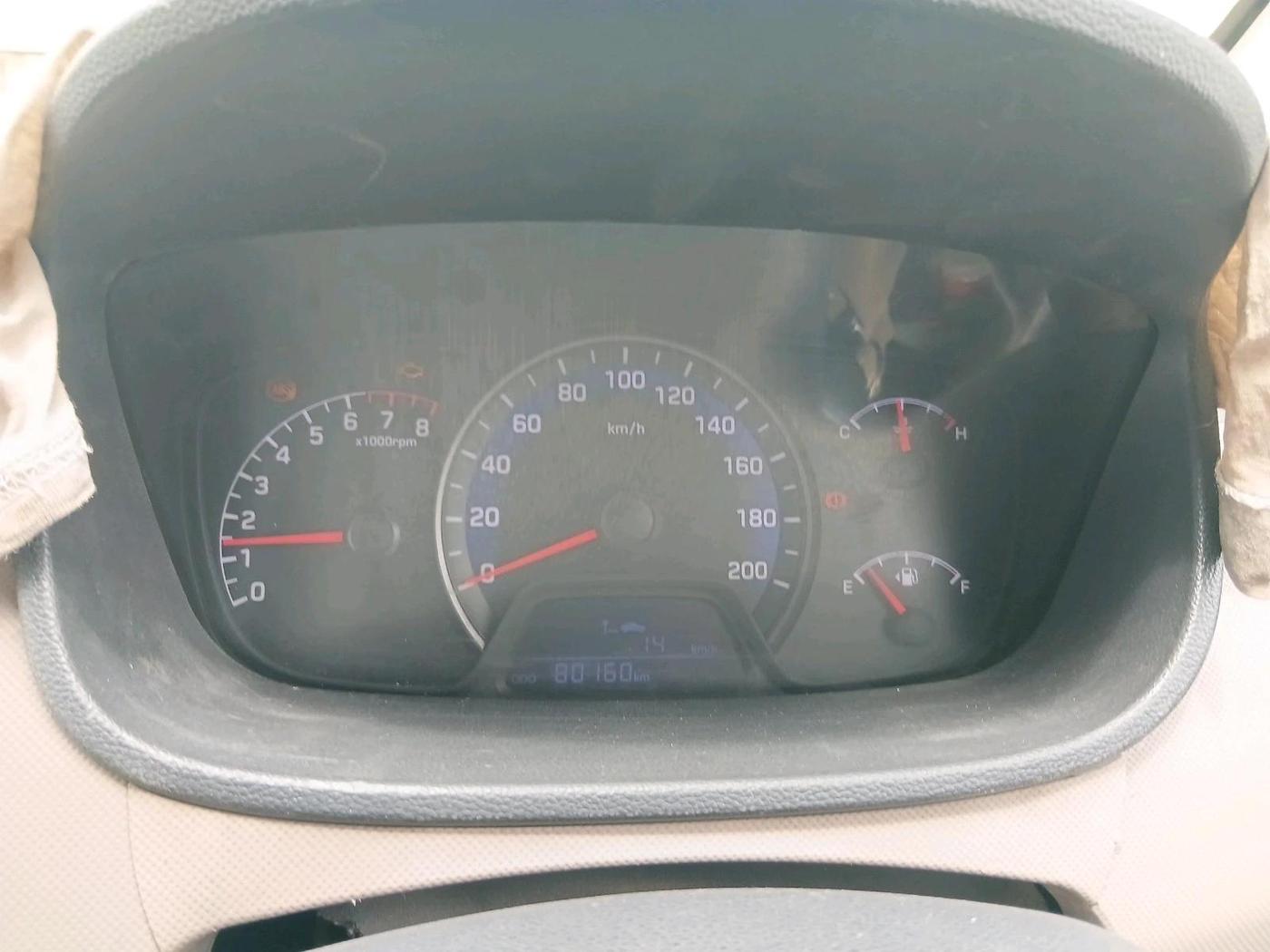 2015 Hyundai Xcent S 1.2, CNG, Manual, 80,160 km, interior