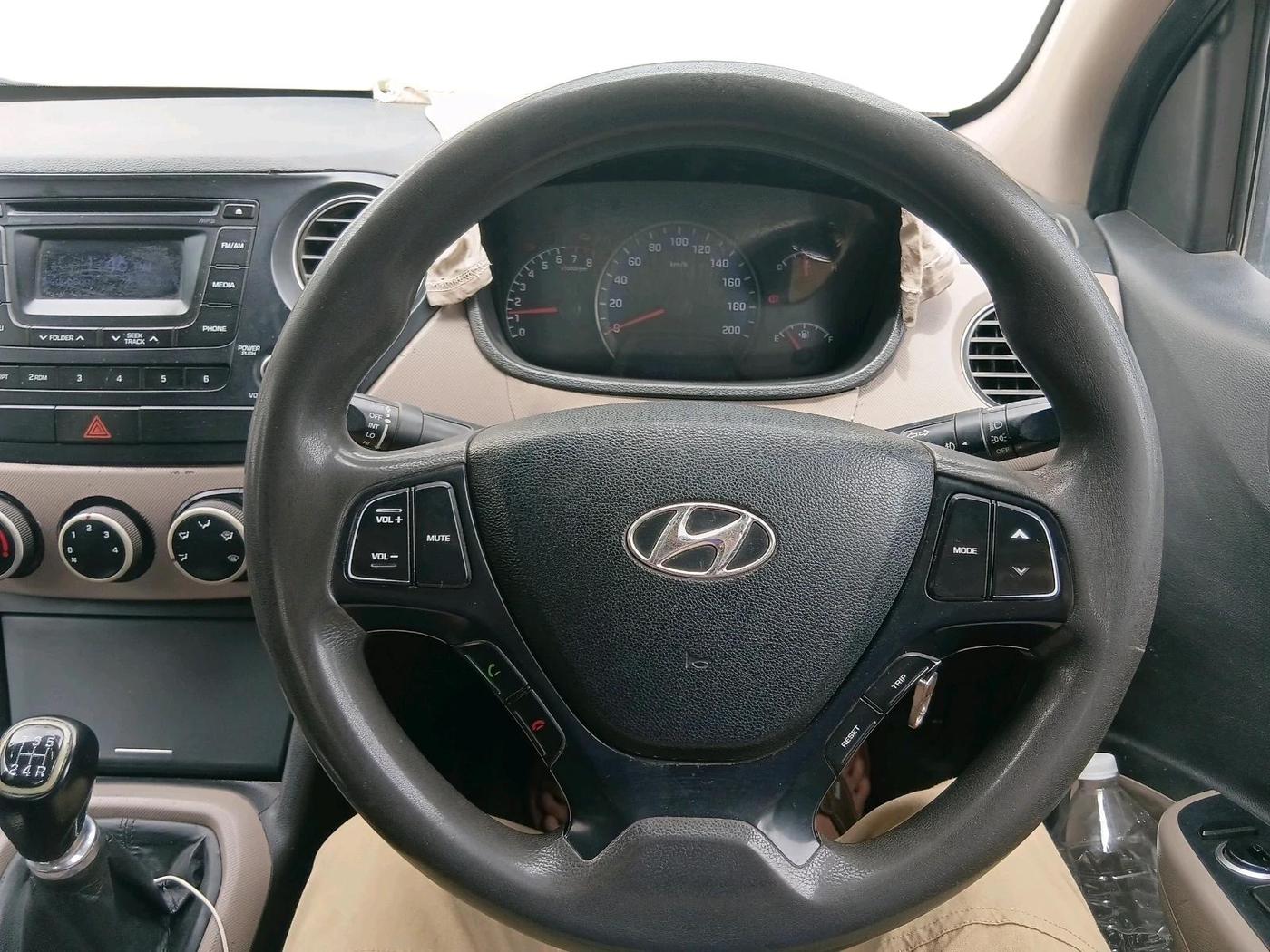 2015 Hyundai Xcent S 1.2, CNG, Manual, 80,160 km, interior