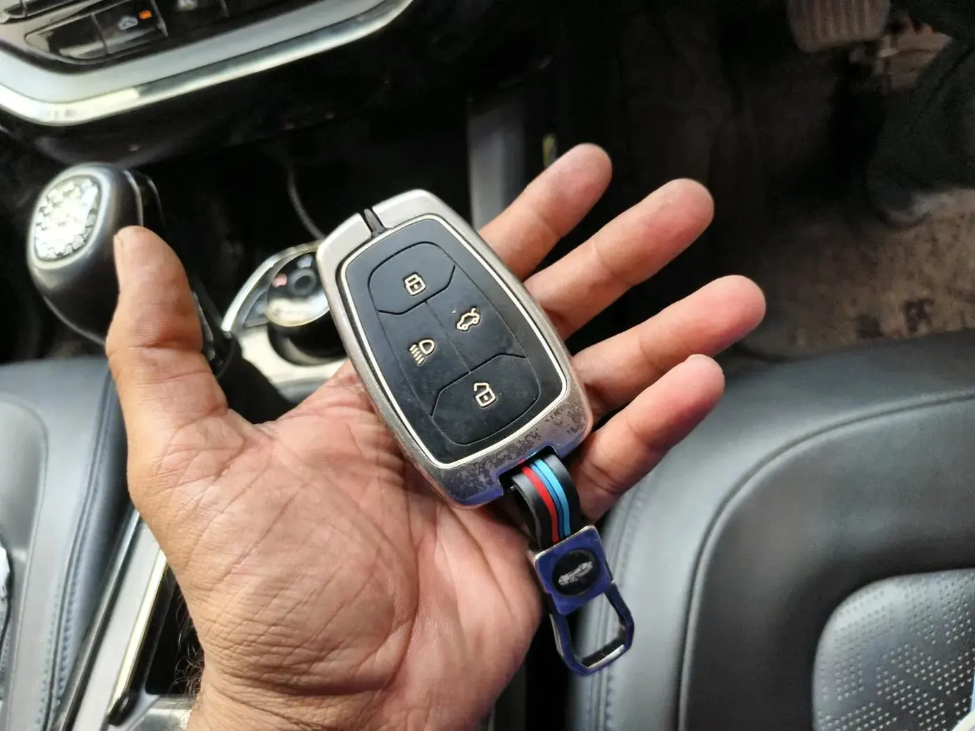 2023 Tata Harrier XZA PLUS O DARK EDITION, Diesel, Automatic, 58,295 km, interior