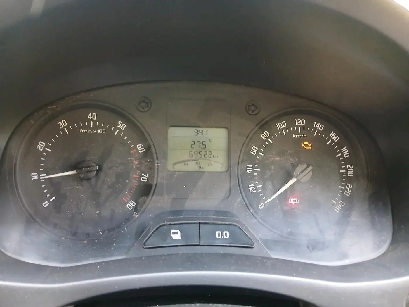 2011 Skoda Fabia AMBIENTE 1.2 MPI, Petrol, Manual, 69,522 km, interior