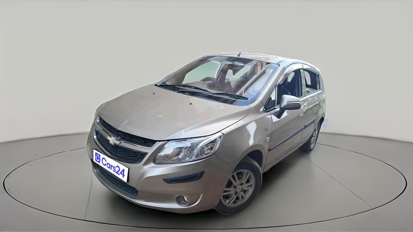 2013 Chevrolet Sail UVA 1.2 LT ABS, Petrol, Manual, 52,353 km, exterior