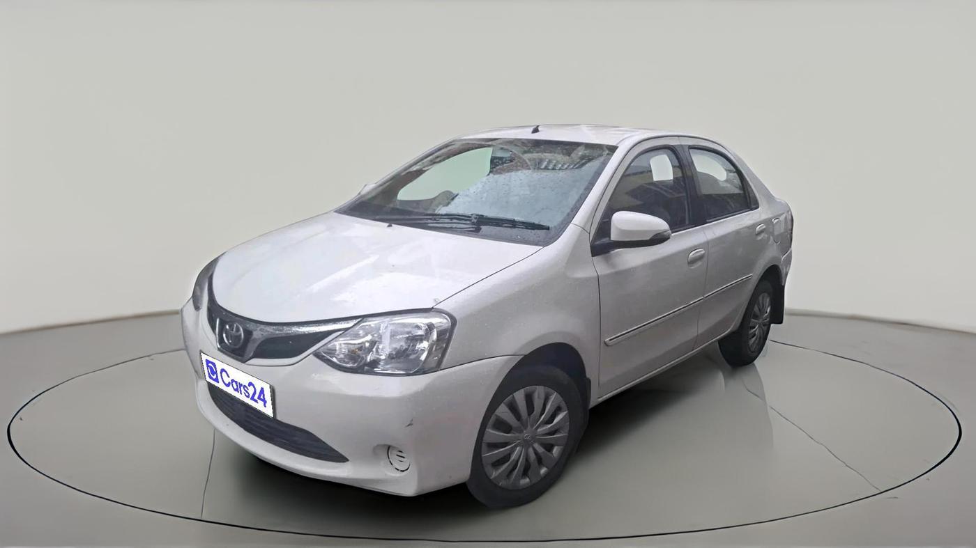 2015 Toyota Etios G, Petrol, Manual, 83,052 km, exterior