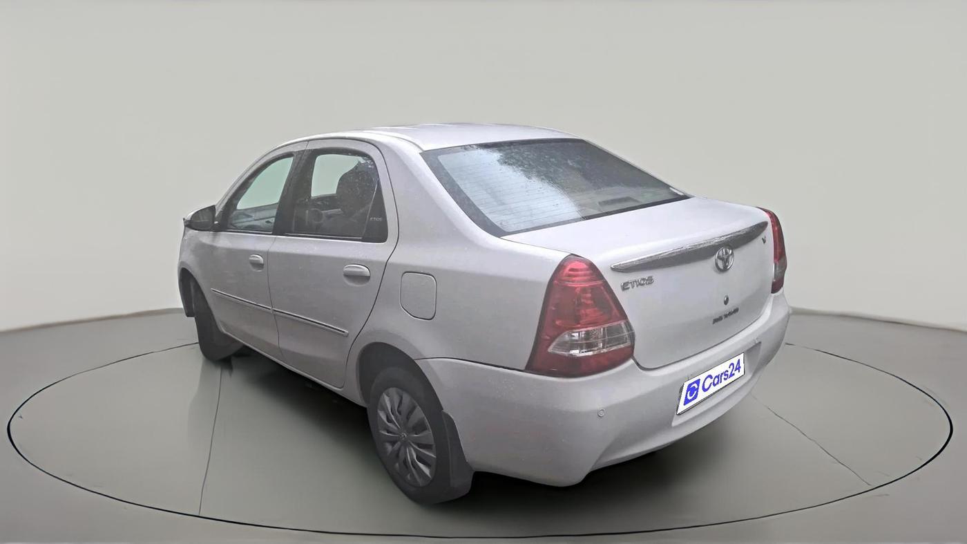 2015 Toyota Etios G, Petrol, Manual, 83,052 km, exterior
