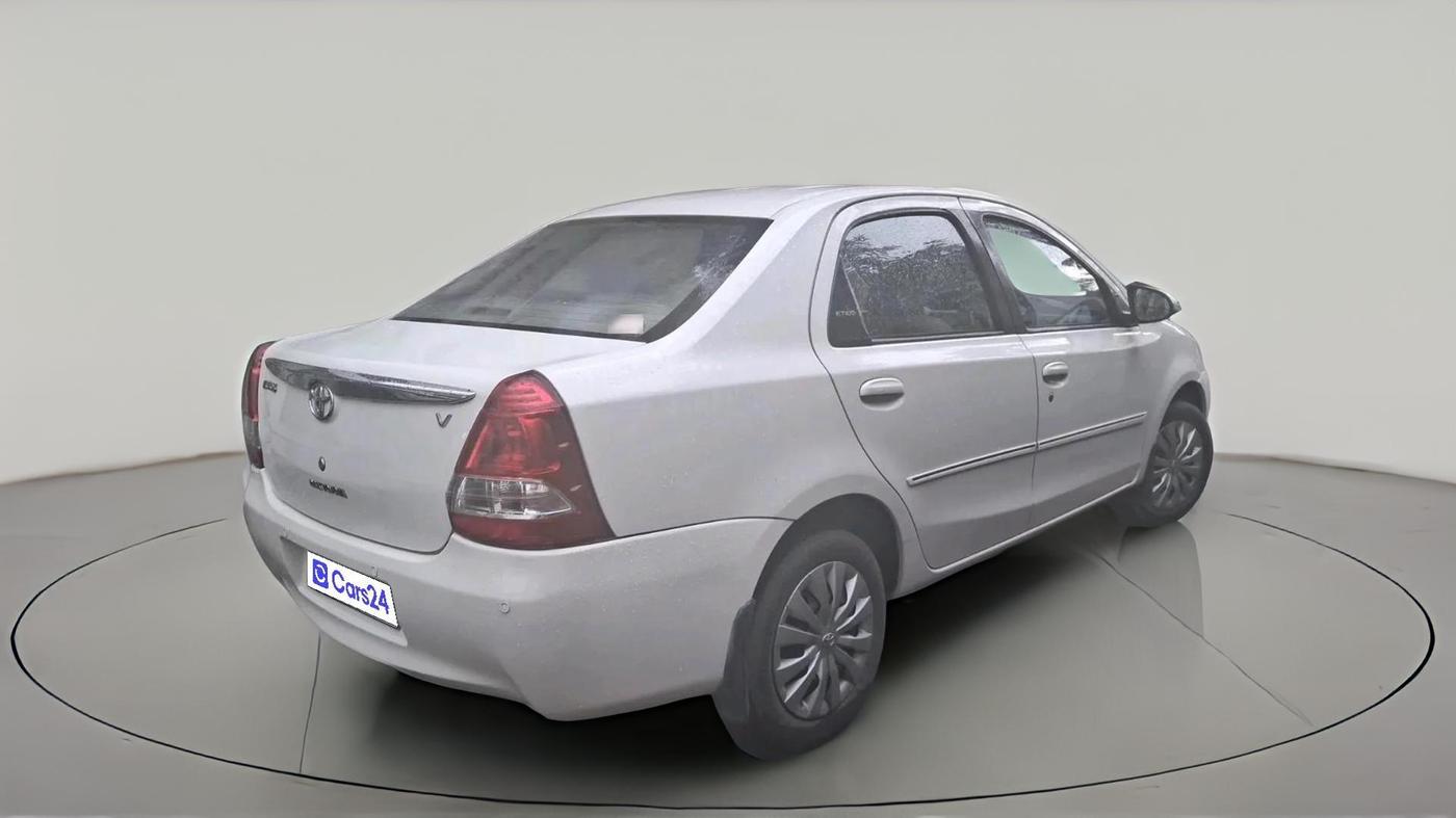 2015 Toyota Etios G, Petrol, Manual, 83,052 km, exterior