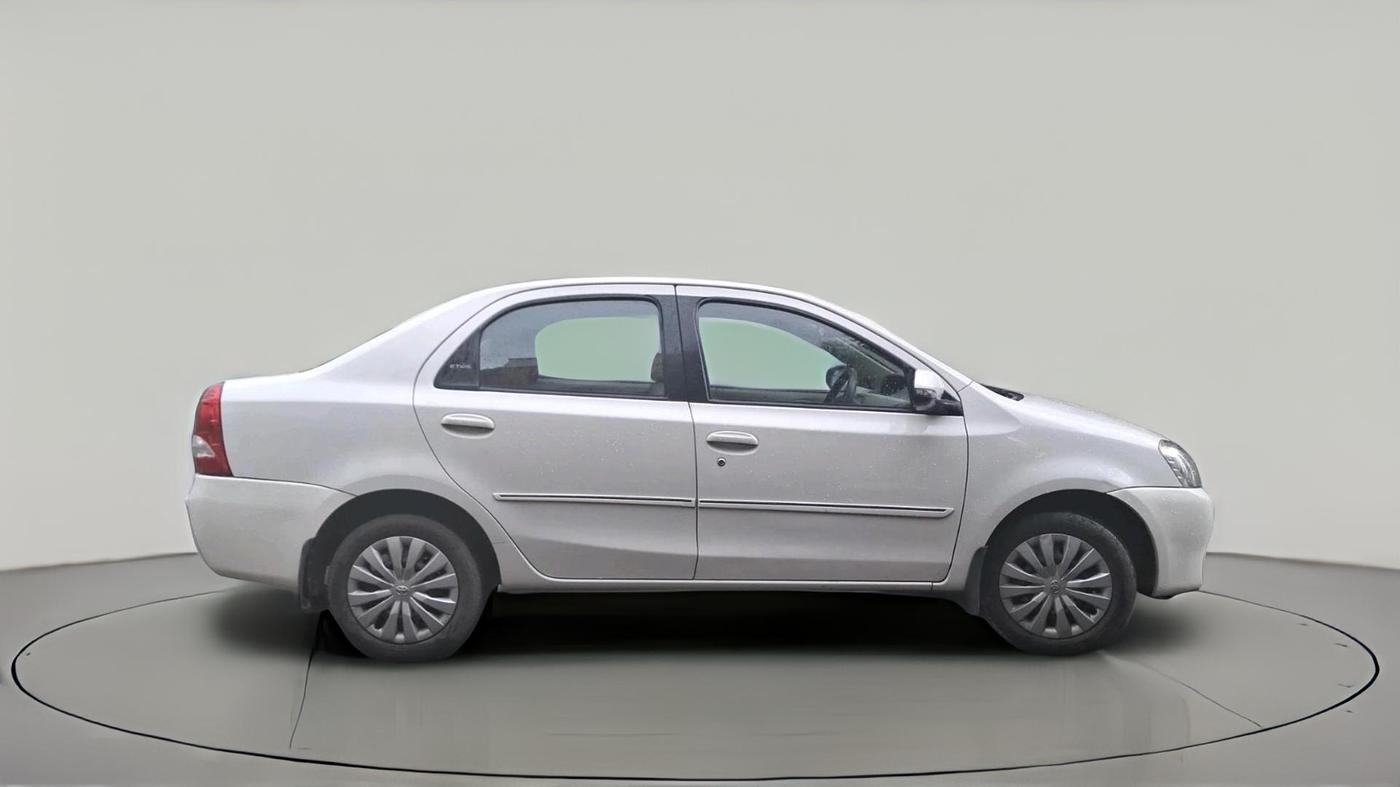 2015 Toyota Etios G, Petrol, Manual, 83,052 km, exterior