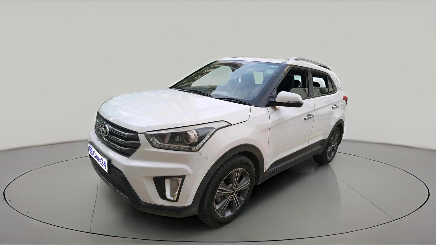 2017 Hyundai Creta SX PLUS AT 1.6 DIESEL, Diesel, Automatic, 1,47,047 km, exterior