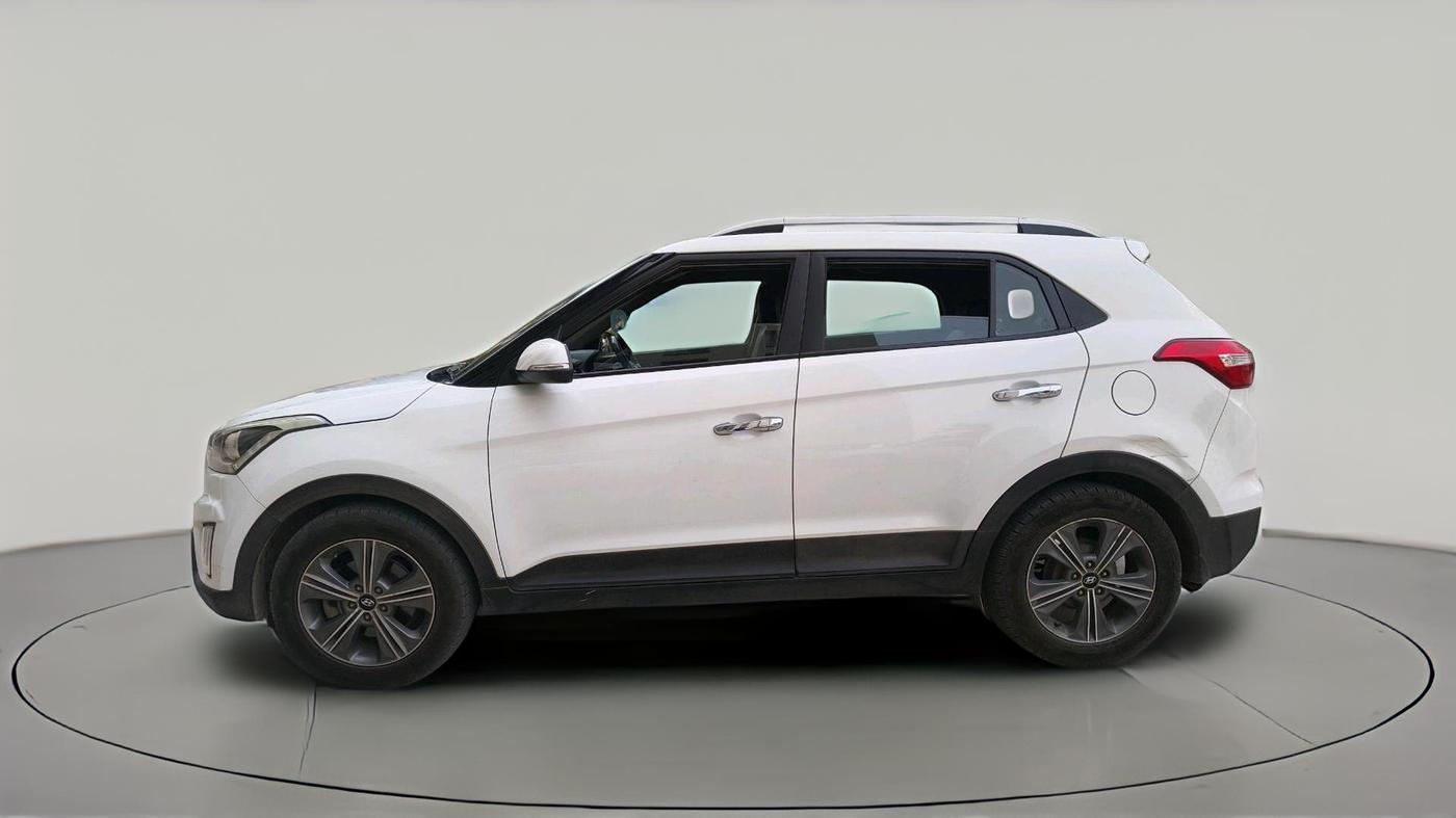2017 Hyundai Creta SX PLUS AT 1.6 DIESEL, Diesel, Automatic, 1,47,047 km, exterior