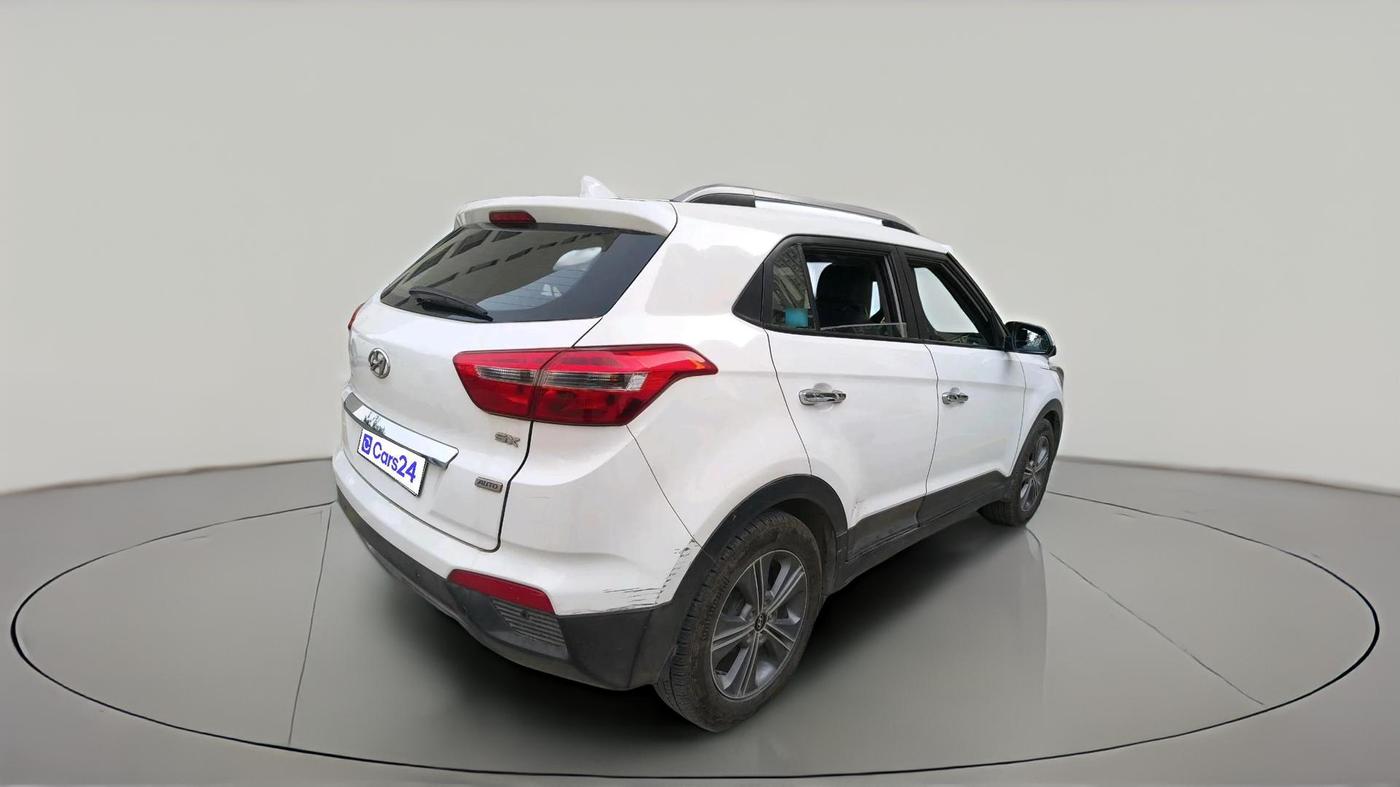 2017 Hyundai Creta SX PLUS AT 1.6 DIESEL, Diesel, Automatic, 1,47,047 km, exterior