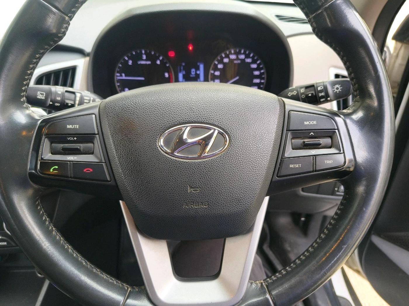 2017 Hyundai Creta SX PLUS AT 1.6 DIESEL, Diesel, Automatic, 1,47,047 km, interior
