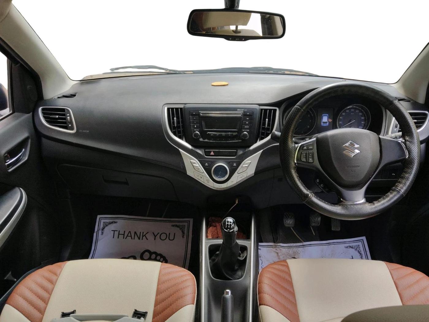 2016 Maruti Baleno ZETA PETROL 1.2, Petrol, Manual, 10,491 km, interior