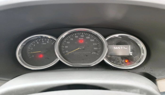 2017 Renault Lodgy 110 PS RXZ STEPWAY 7 STR, Diesel, Manual, 56,577 km, interior