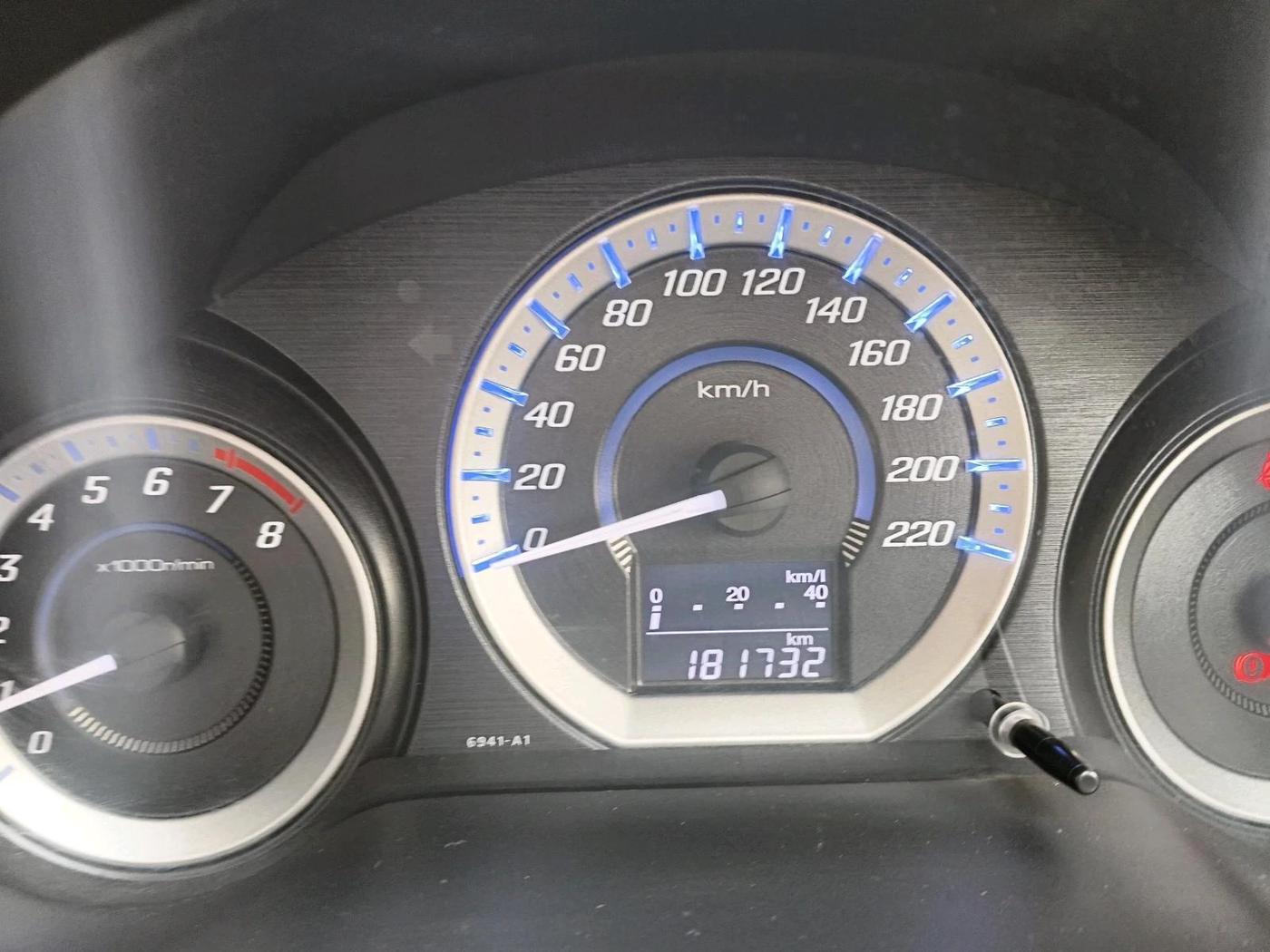 2012 Honda City 1.5L I-VTEC V MT, CNG, Manual, 1,81,732 km, interior
