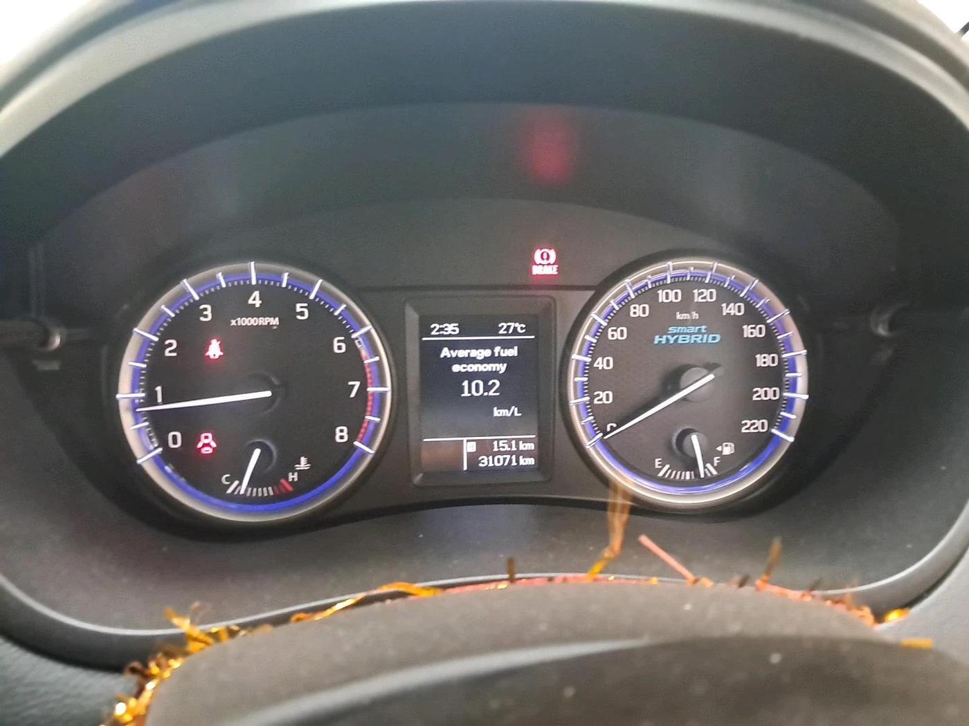 2021 Maruti S Cross ZETA 1.5, Petrol, Manual, 31,071 km, interior
