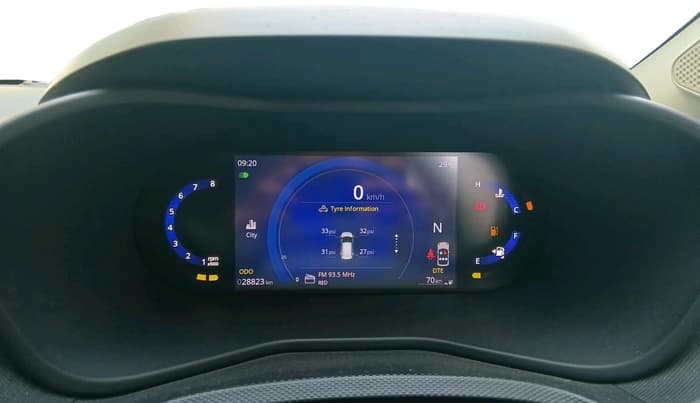 2023 Tata NEXON CREATIVE  AMT 1.2 PETROL, Petrol, Automatic, 28,823 km, interior
