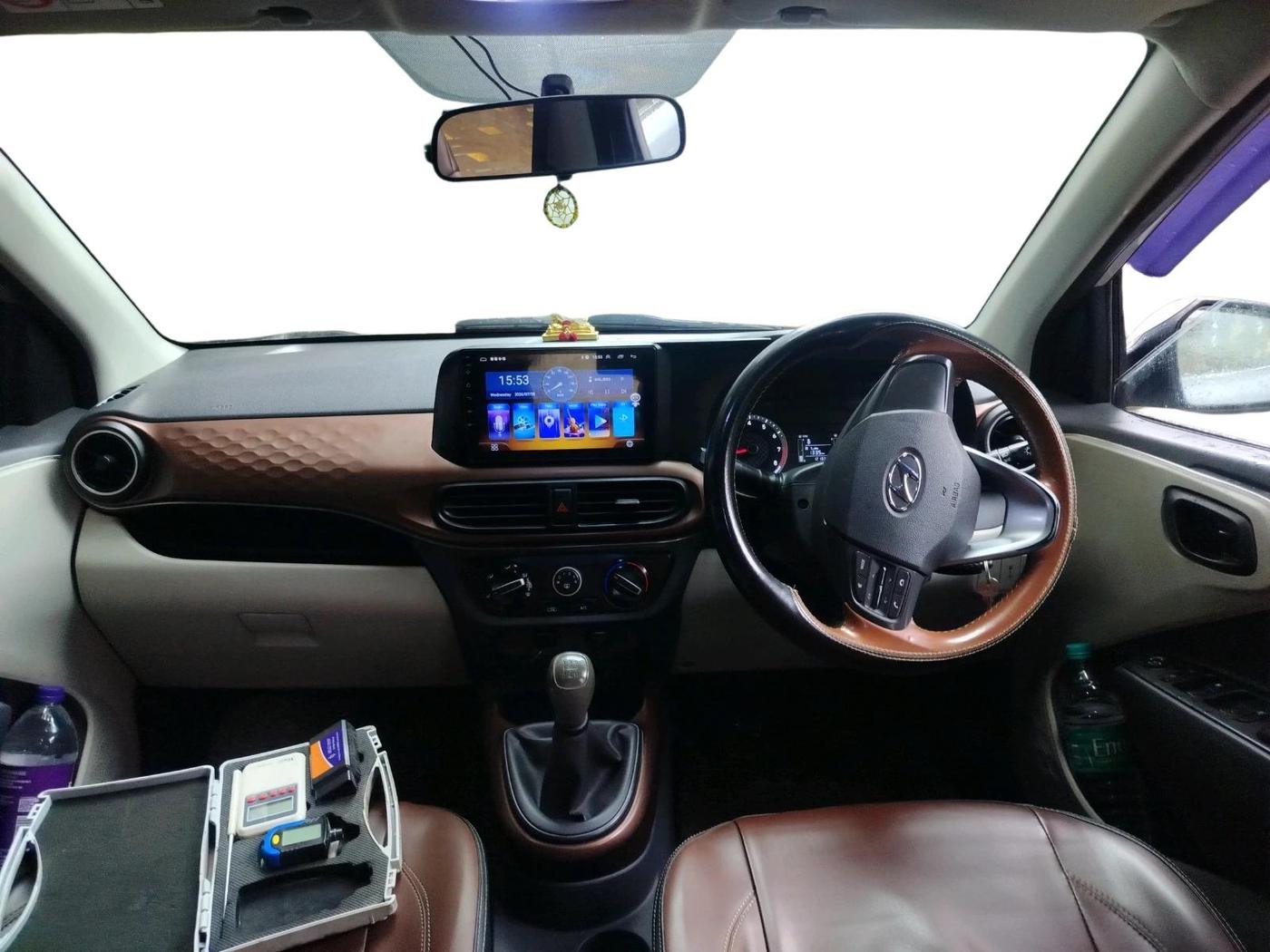 2021 Hyundai AURA S 1.2 CNG, CNG, Manual, 1,21,830 km, interior