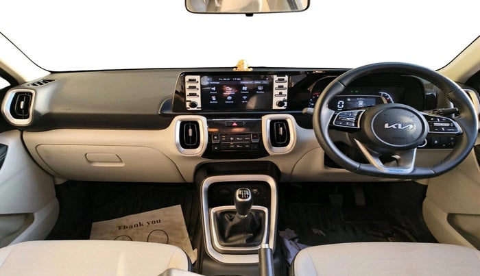 2023 KIA SONET HTX 1.0 IMT, Petrol, Manual, 8,857 km, interior