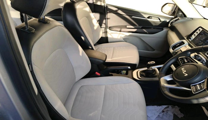 2023 KIA SONET HTX 1.0 IMT, Petrol, Manual, 8,857 km, interior