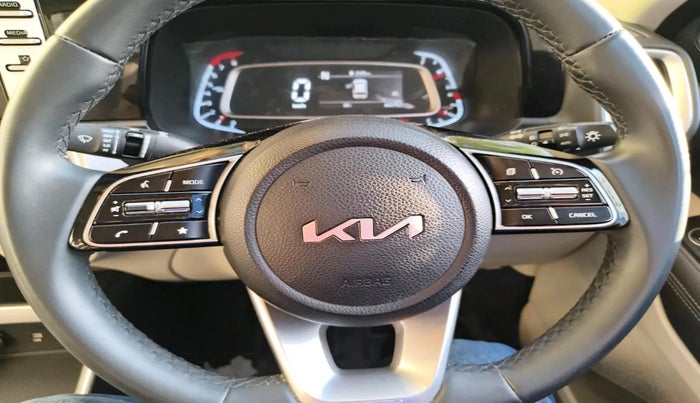 2023 KIA SONET HTX 1.0 IMT, Petrol, Manual, 8,857 km, interior