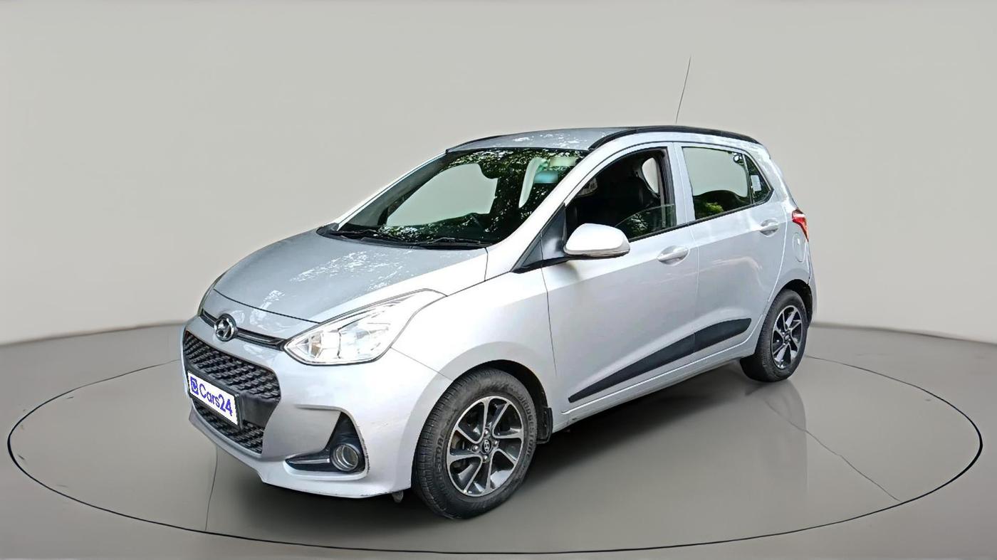 2018 Hyundai Grand i10 SPORTZ AT 1.2 KAPPA VTVT, CNG, Automatic, 67,832 km, exterior