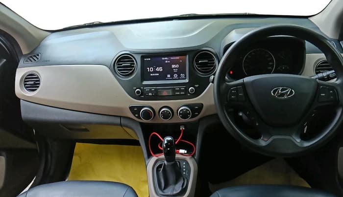 2018 Hyundai Grand i10 SPORTZ AT 1.2 KAPPA VTVT, CNG, Automatic, 67,832 km, interior