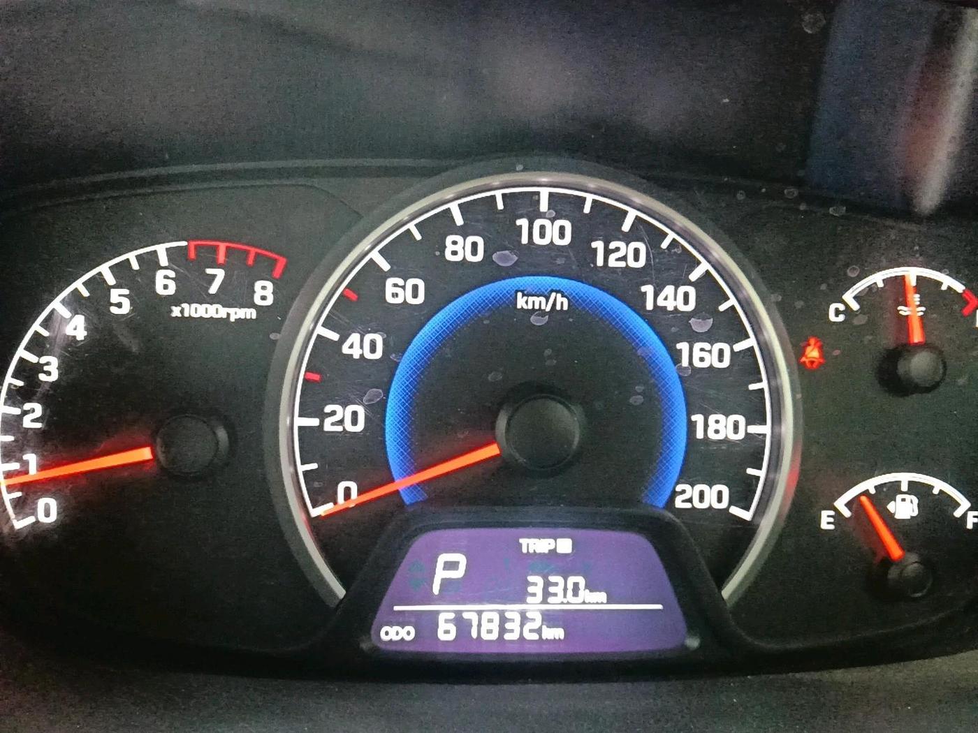 2018 Hyundai Grand i10 SPORTZ AT 1.2 KAPPA VTVT, CNG, Automatic, 67,832 km, interior