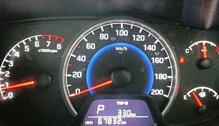 2018 Hyundai Grand i10 SPORTZ AT 1.2 KAPPA VTVT, CNG, Automatic, 67,832 km, interior