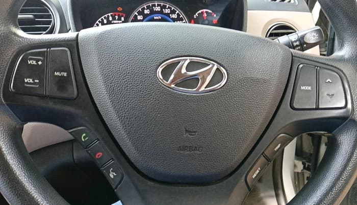2018 Hyundai Grand i10 SPORTZ AT 1.2 KAPPA VTVT, CNG, Automatic, 67,832 km, interior