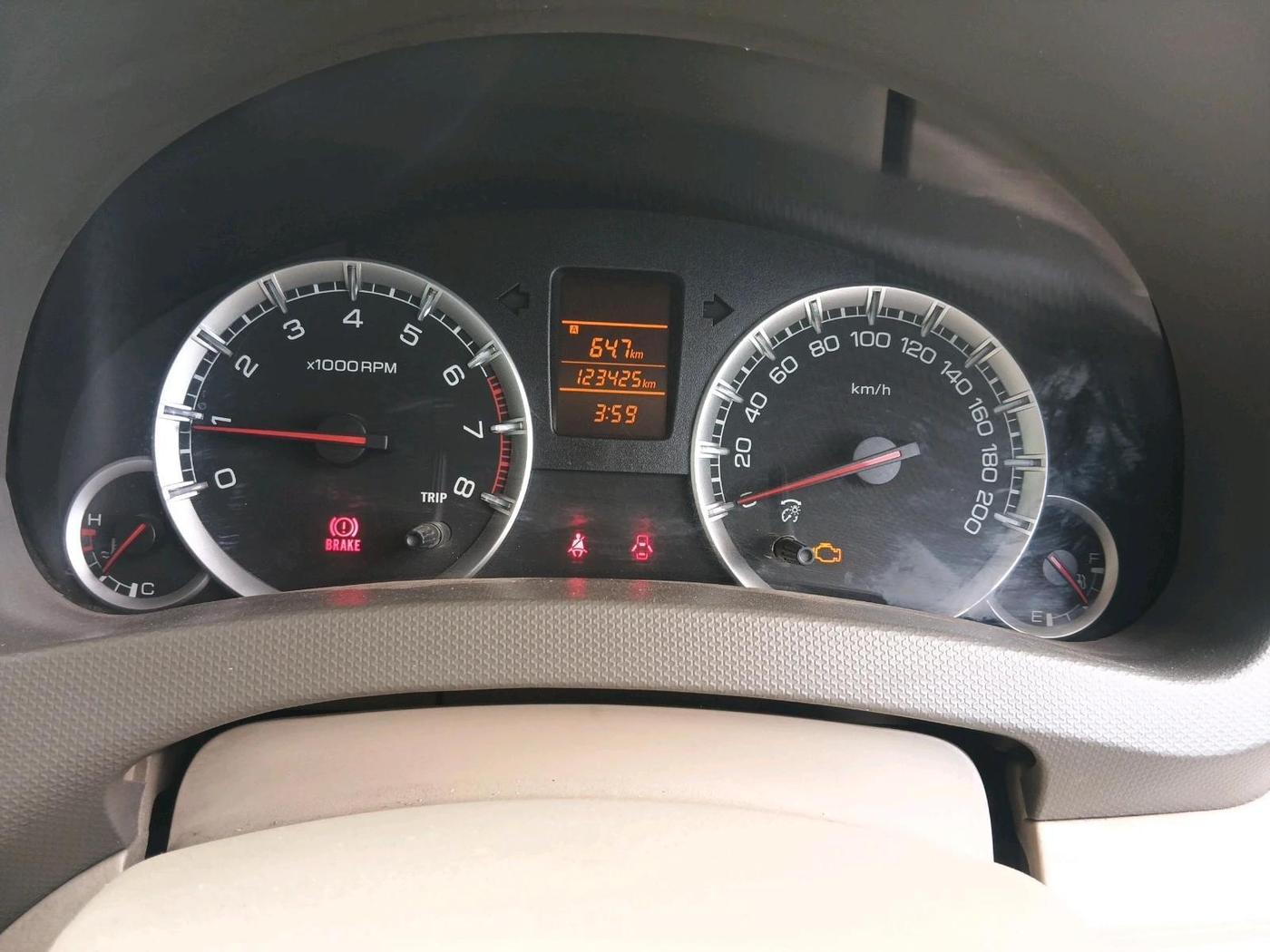 2014 Maruti Ertiga VXI, CNG, Manual, 1,23,425 km, interior