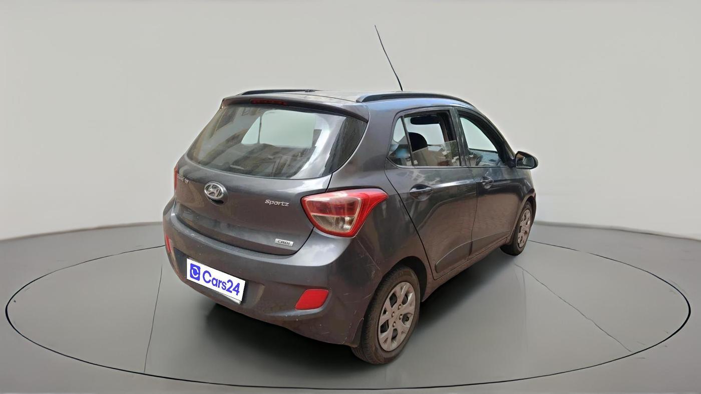 2016 Hyundai Grand i10 SPORTZ 1.1 CRDI, Diesel, Manual, 75,824 km, exterior