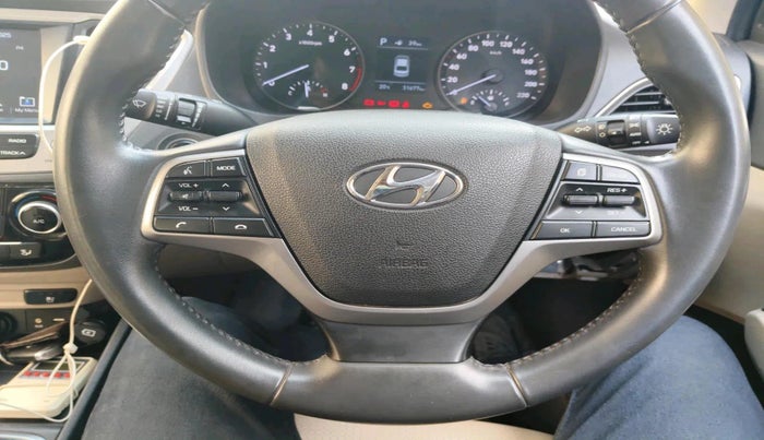 2019 Hyundai Verna 1.6 VTVT SX (O) AT, Petrol, Automatic, 31,677 km, interior