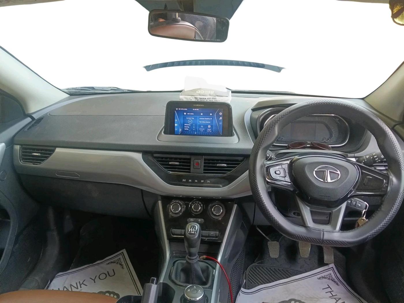 2023 Tata NEXON XM PLUS SUNROOF PETROL, Petrol, Manual, 13,300 km, interior