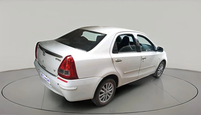 2011 Toyota Etios V, Petrol, Manual, 87,274 km, exterior