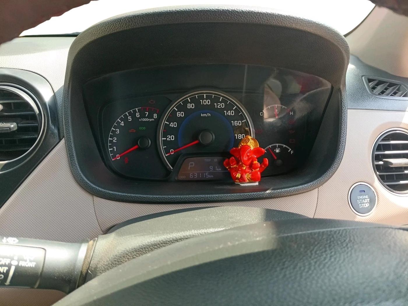 2014 Hyundai Grand i10 ASTA AT 1.2 KAPPA VTVT, Petrol, Automatic, 61,115 km, interior