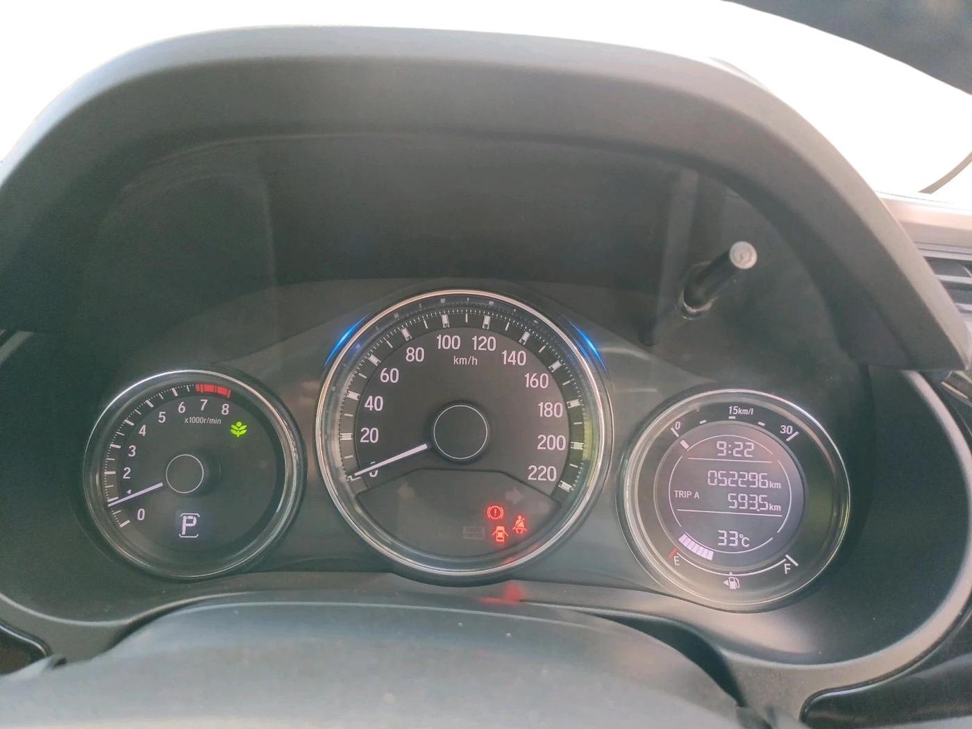 2018 Honda City 1.5L I-VTEC ZX CVT, Petrol, Automatic, 52,296 km, interior