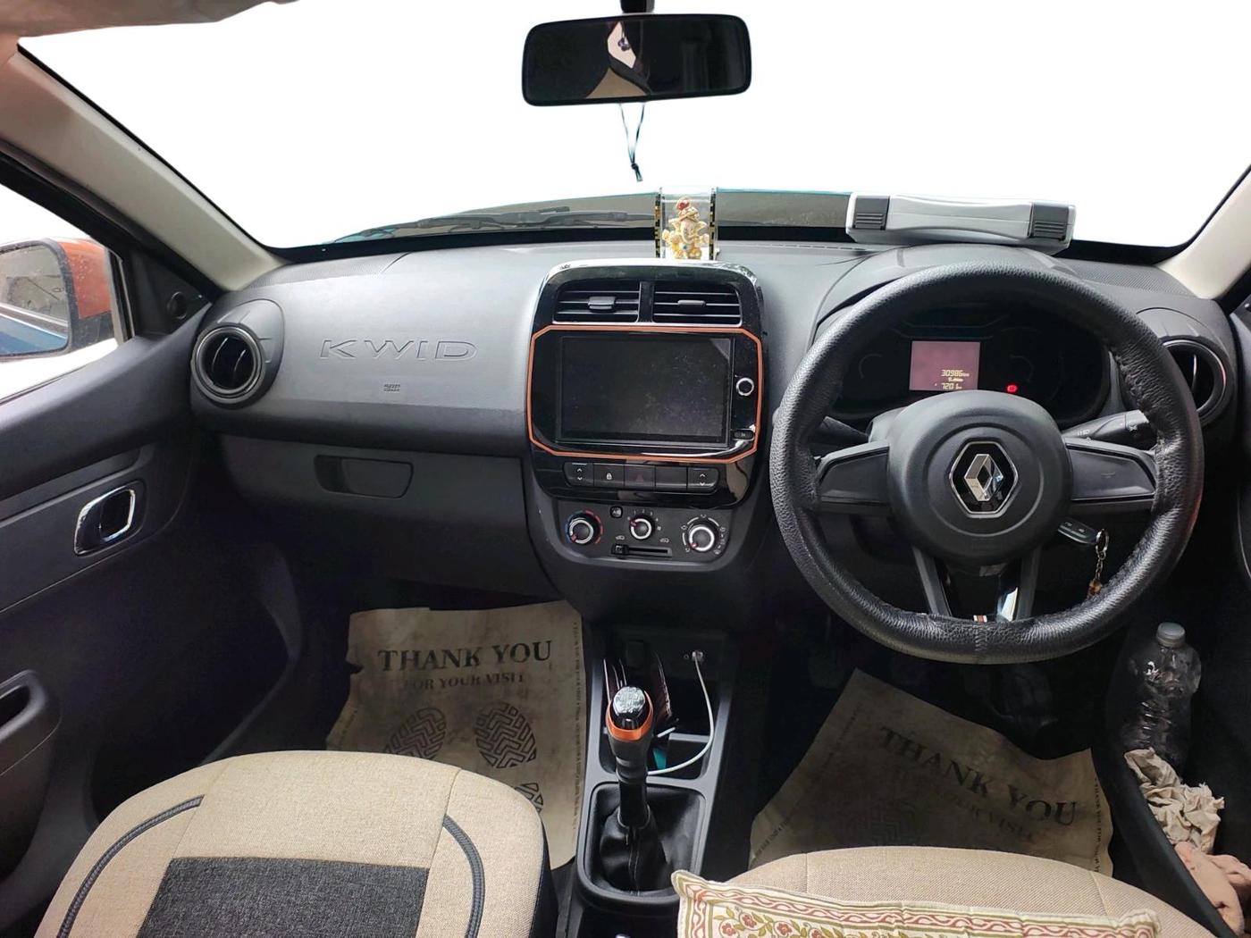 2021 Renault Kwid CLIMBER 1.0 (O), Petrol, Manual, 30,986 km, interior