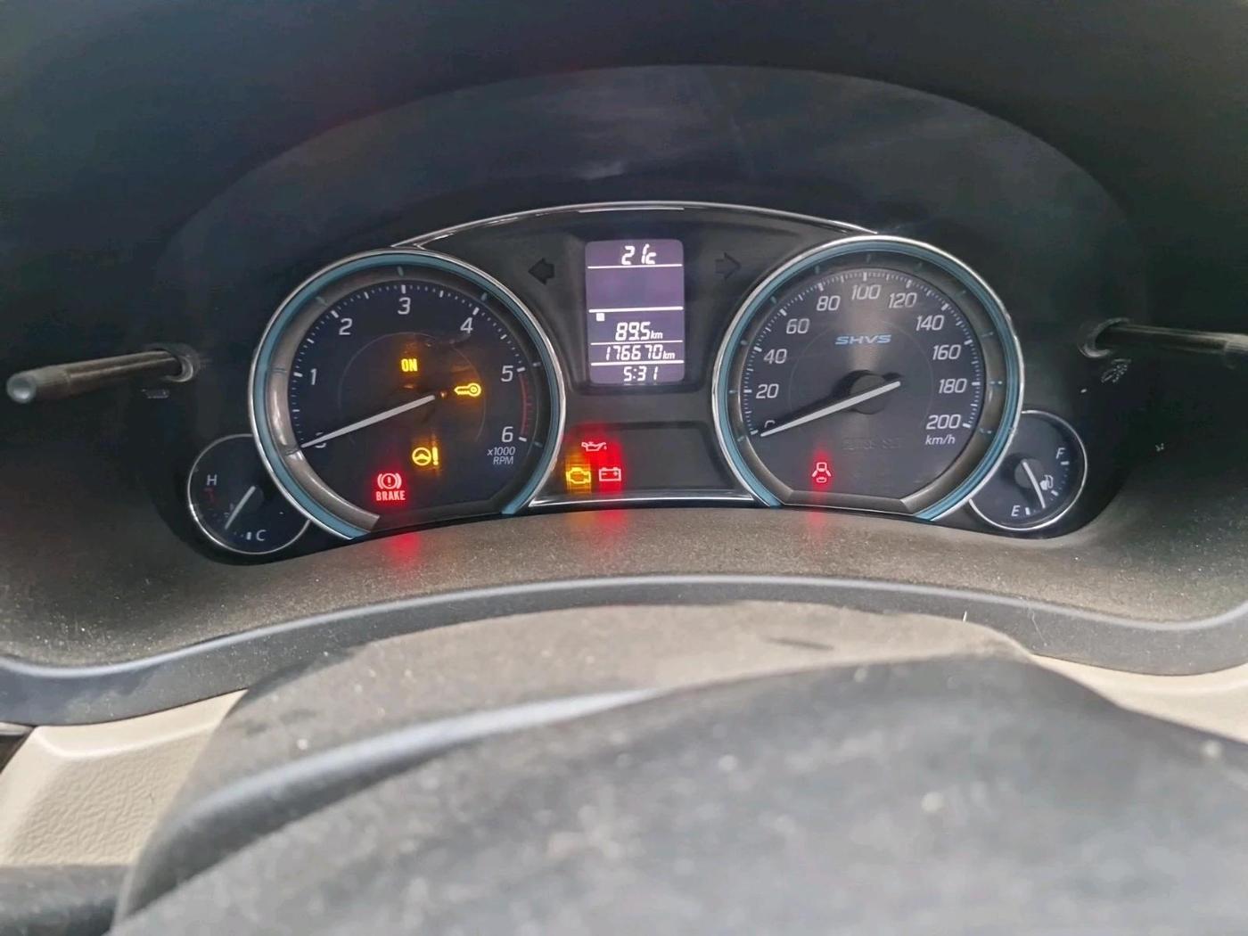 2016 Maruti Ciaz ZDI SHVS, Diesel, Manual, 1,76,670 km, interior