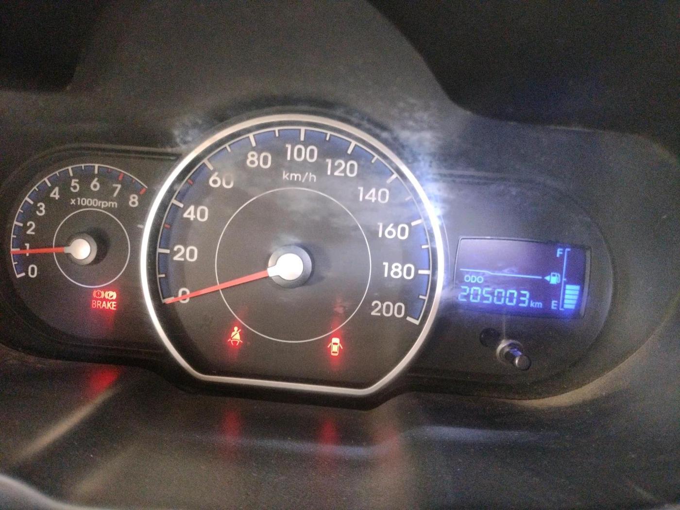 2013 Hyundai i10 SPORTZ 1.2, Petrol, Manual, 2,05,003 km, interior