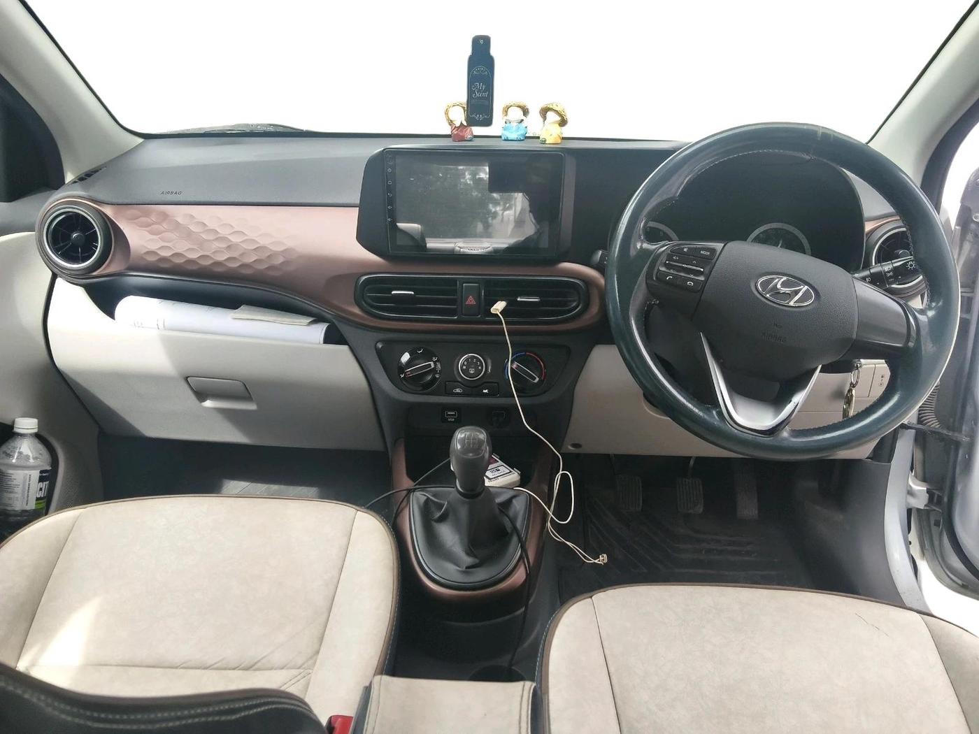 2021 Hyundai AURA S 1.2 CNG, CNG, Manual, 80,084 km, interior