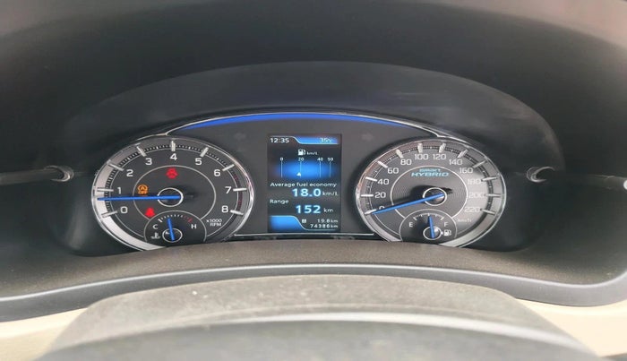 2021 Maruti Ciaz ZETA 1.5 SHVS MT PETROL, Petrol, Manual, 74,386 km, interior