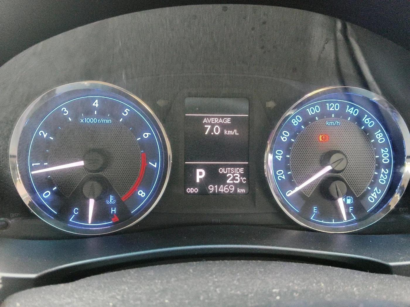 2015 Toyota Corolla Altis VL CVT PETROL, Petrol, Automatic, 91,470 km, interior