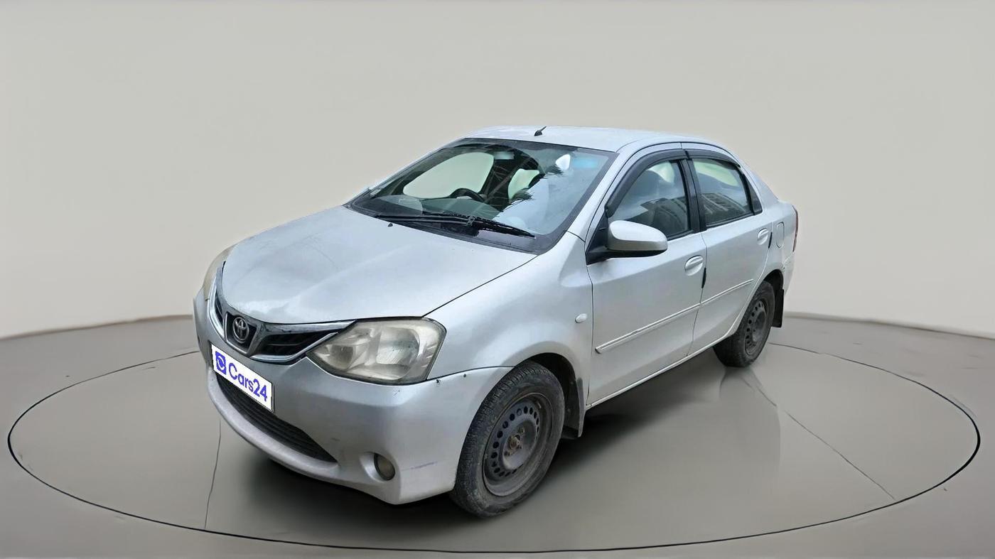 2013 Toyota Etios G, CNG, Manual, 79,700 km, exterior
