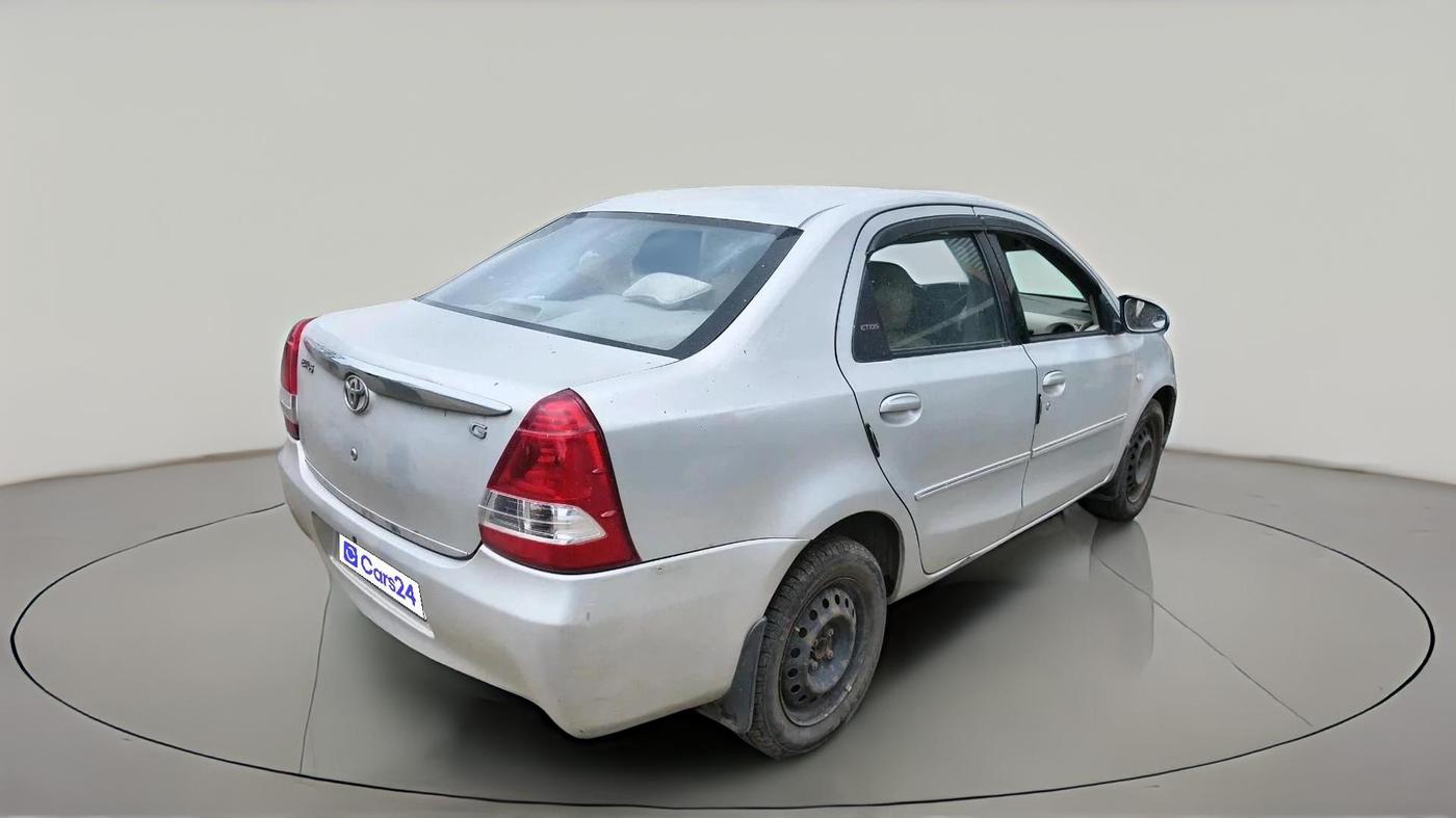 2013 Toyota Etios G, CNG, Manual, 79,700 km, exterior
