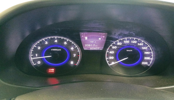 2015 Hyundai Verna FLUIDIC 4S 1.6 VTVT S(O), Petrol, Manual, 60,407 km, interior
