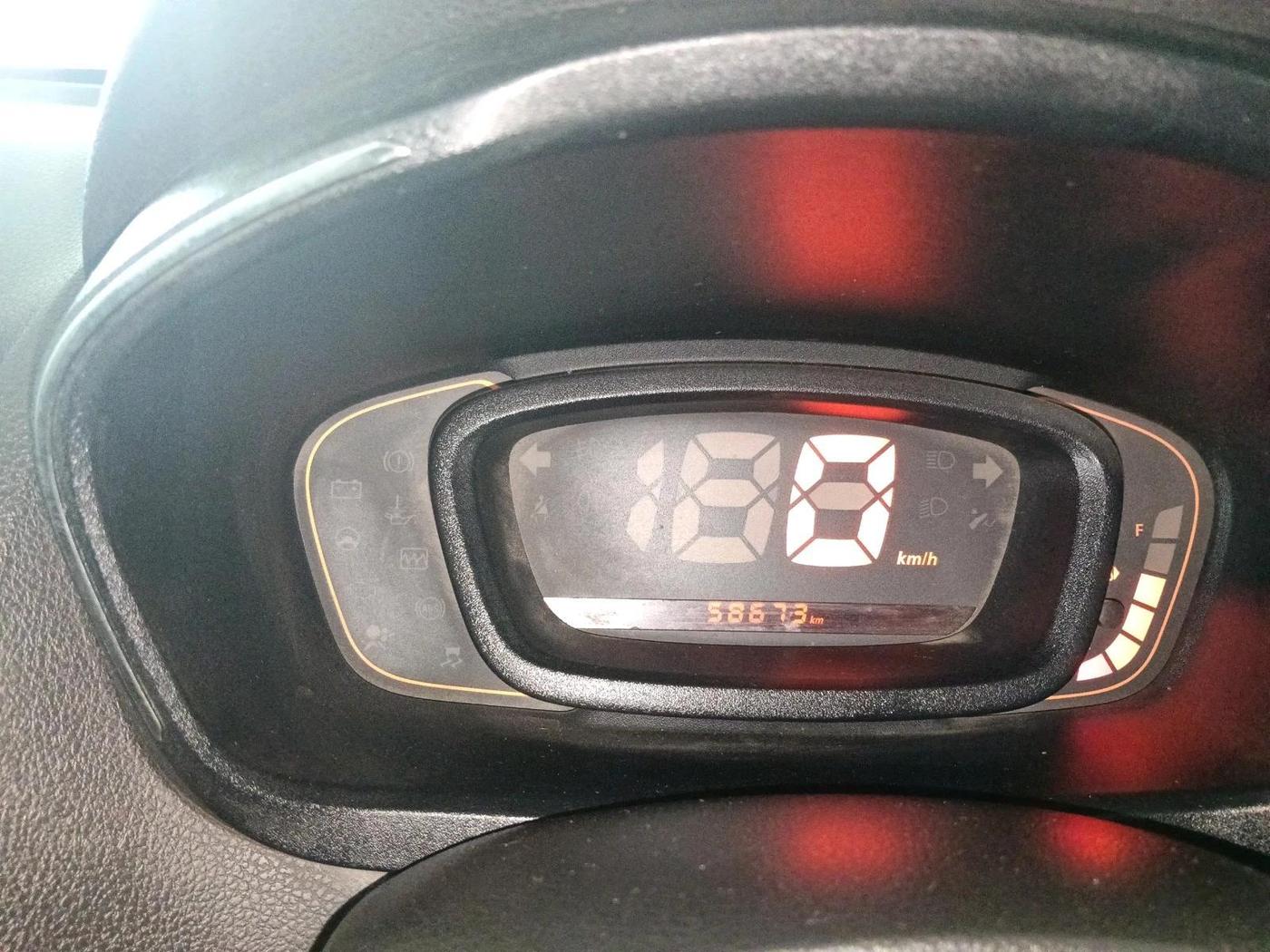 2017 Renault Kwid CLIMBER 1.0 AMT, Petrol, Automatic, 58,673 km, interior