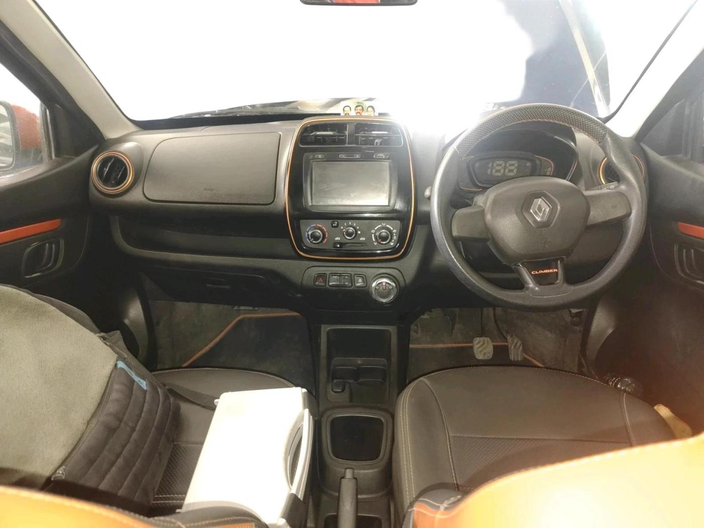 2018 Renault Kwid CLIMBER 1.0 AMT, Petrol, Automatic, 24,997 km, interior