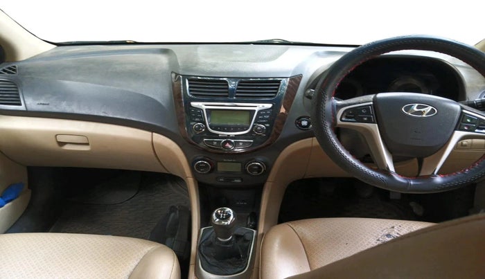 2011 Hyundai Verna FLUIDIC 1.6 VTVT SX OPT, Petrol, Manual, 1,11,727 km, interior